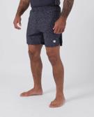 Kingz noise hybrid grappling Shorts-white